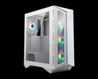 Корпус MSI MPG GUNGNIR 110R WHITE, 4x120mm ARGB Fan, Tempered Glass Window, Brown Box