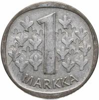 Финляндия 1 марка (markka) 1964 S