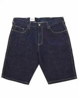 Шорты Carhartt Western Bermuda Weldon Cotton Denim 12.5 Oz Blue Rinsed 33