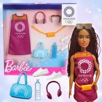 Одежда для кукол Одежда для куклы Barbie Olympic Games Tokyo 2020 Платье