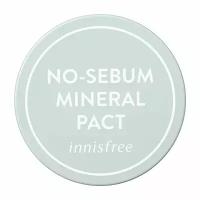 Минеральная компактная пудра Innisfree No Sebum Mineral Pact