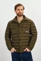 Куртка BAON Бесшовная куртка рубашечного кроя Baon B5422005, размер: XL, зеленый