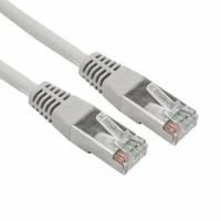 Патч-корд S/FTP Rexant cat 6A (10G), медь, LSZH (негорючий), 2 м, RJ45-RJ45, 28AWG, серый