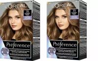 L'OREAL Preference Краска для волос 7.1 Исландия набор 2шт