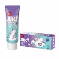 JUICY LAB GRAPE / виноград детская зубная паста со фтором, 55 мл