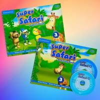 Комплект Super Safari Level 3: Pupil's Book; Activity Book (+ DVD-ROM) Herbert Puchta
