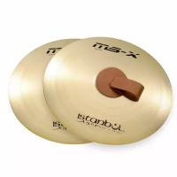 Тарелки оркестровые ISTANBUL AGOP MSXMB18 18" MSX MARCHING парные с ремнем