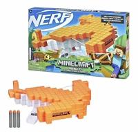 Бластер Арбалет Hasbro Nerf Пусковая Установка Лук Nerf Minecraft Pillagers F4415