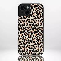 Чехол на iphone 15 леопард