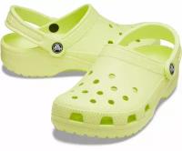 Сабо Crocs 10001-75U женские, цвет желтый, размер 39-40