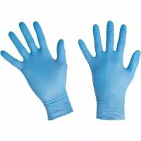 Перчатки защитные нитриловые Manipula Specialist "Эксперт" DG-022, синие, размер 7 (S), 50 пар