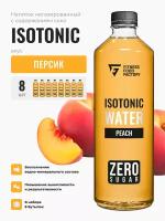 ISOTONIC WATER PEACH негазированный с содержанием сока, 8 шт