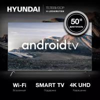 Телевизор 50" Hyundai H-LED50BU7006 (4K UHD 3840x2160, Smart TV) черный