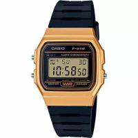 Японские наручные часы Casio Illuminator F-91WM-9A с хронографом