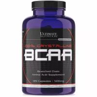 BCAA 2:1:1 Ultimate Nutrition 100% Crystalline BCAA 500mg 120 капсул