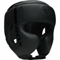 Боксерский шлем RDX F6 S черный матовый