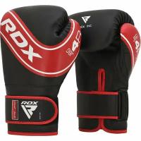 Боксерские перчатки детские RDX 4R 6oz красный/черный