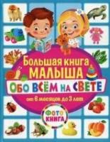 Большая книга малыша обо всем на свете. От 6 месяцев до 3 лет