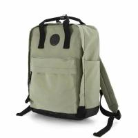 Рюкзак Himawari Okta Grande 1084M 14" Olive/Black, оливковый с черным