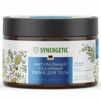 Скраб для тела SYNERGETIC питание и тонус, 300 мл