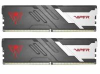 Оперативная память Patriot Memory DDR5 64Gb (2x32Gb) 5200Mhz pc-41600 Viper Venom Black CL40 1.4V (PVV564G520C40K)