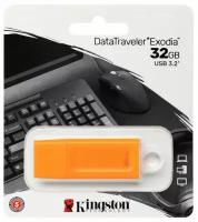 32Gb - Kingston DataTraveler Exodia USB 3.2 Gen1 KC-U2G32-7GO