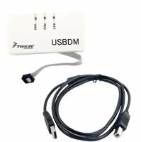 100% Новый USBDM программатор V5.00 USB 2.0 48MHz с кабелем питания