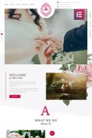 Шаблон Wordpress ForeverLove - Wedding Landing WordPress Elementor Theme Theme WordPress