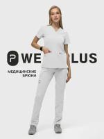 Wear PLUS медицинский костюм женский белый M/161-168