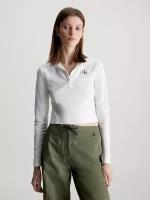 Поло Calvin Klein Jeans, размер S, белый
