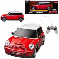 Легковой автомобиль Rastar Minicooper S (20900), 1:18, 28 см, красный