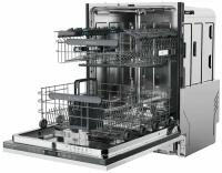 Встраиваемая посудомоечная машина Candy CI 5C7F0A-08, полноразмерная, 15 комплектов, 8 программ, частичная защита от протечек, белая