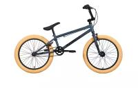 Экстремальный взрослый трюковый велосипед Stark'22 Madness BMX 1 темно-синий черный кремовый