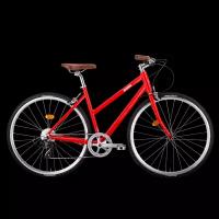 Городской велосипед BearBike Amsterdam, красный, рама 480 мм