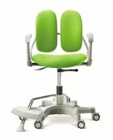 Кресло детское ортопедическое DUOREST DUOKIDS DR-280DDS GREEN 2SEN1 экокожа зеленая