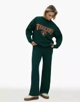 Спортивные брюки Gloria Jeans GAC021418 темно-зеленый женский S/164 (40-42)