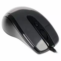 Мышь A4Tech N-708X (-1) (серый глянец. черный) USB. 5+1 кл.-кн. провод. мышь