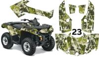 Наклейки на квадроцикл BRP Can-Am Outlander G1/G2 камуфляж 15