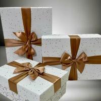 Набор подарочных коробок 3 в 1 для упаковки подарка для праздника