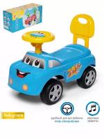 Каталка детская Dreamcar BabyCare (музыкальный руль), синий