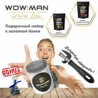 Подарочный набор WowMan Crazy Box Протеин Protein Shake со вкусом ваниль/Протеин Protein Shake со вкусом малина