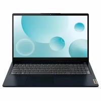 Ноутбук Lenovo IdeaPad 3 15IAU7 Blue 82RK003WRK (Intel Core i5-1235U 1.3 GHz/8192Mb/512Gb SSD/Intel Iris Xe Graphics/Wi-Fi/Cam/15.6/1920x1080/No OS)