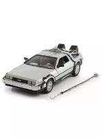 Машинка Welly Back to the Future Delorean 1:24 124434