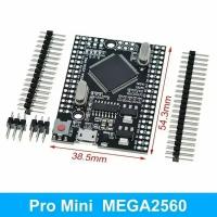 Контроллер Arduino Mega 2560 Pro Mini CH340G/ATmega2560 (без USB провода)