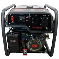 Генератор бензиновый VERTON POWER GG6500 (5,0/5,5 кВт, 230В, 13л. с, ручной старт, 12В, бак 22л, счетчик моточасов)