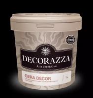 Decorazza лессирующее матовое покрытие Cera Decor, 1 л / 0,9 кг