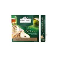 Чай черный Ahmad tea Pear strudel в пирамидках, 20 пак