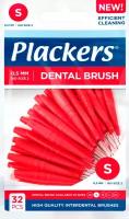 Межзубные ершики Plackers Dental Brush S, 0,5 мм (32 шт.) + колпачок