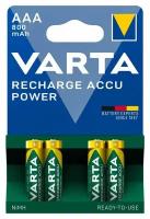 Аккумулятор Varta R03 (AAA) Ni-Mh 800mAh (4шт.)