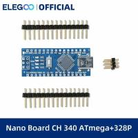 Arduino Nano 3.0 Elegoo, разъем mini-USB, ATmega328P/CH340 (без USB кабеля)